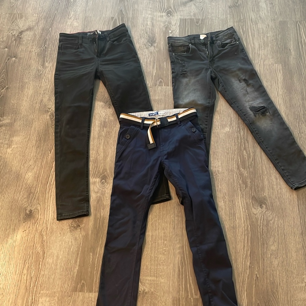 Bundle of boys pants skinny jeans & chino pants Zara